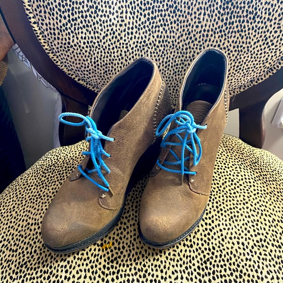 Rare rag & bone wedge ankle boots - Picture 1 of 7